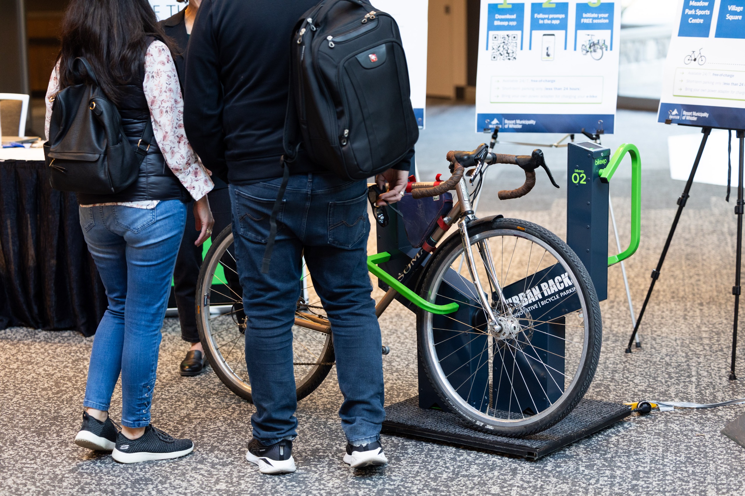 Image of smart bike rack 